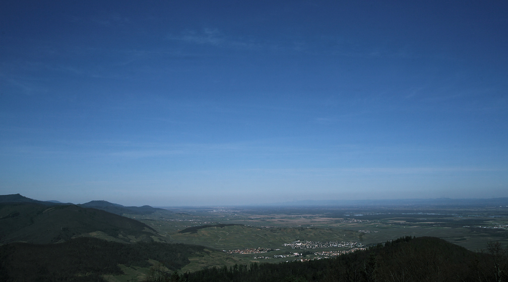 Vallon, Vignoble, Plaine d'Alsace
